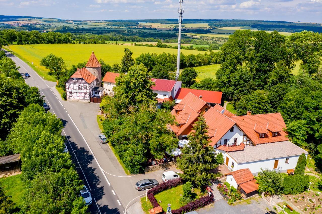 Hotel & Restaurant Lengefelder Warte Anrode エクステリア 写真